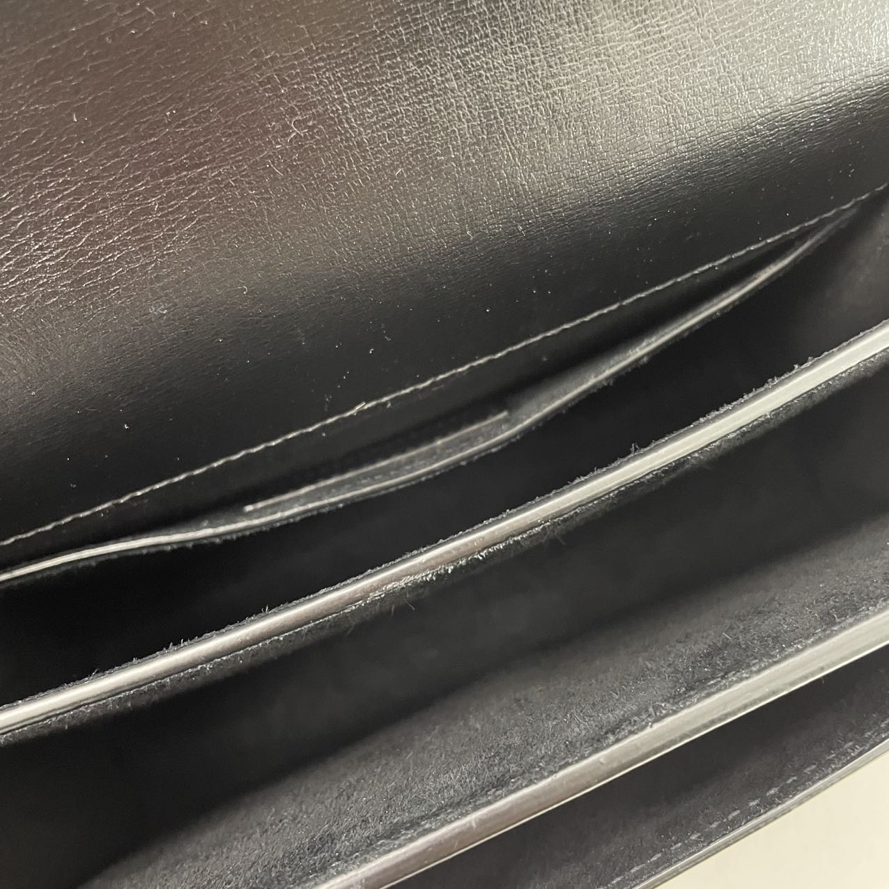 Saint Laurent Black Calfskin Medium Monogram Sunset 2019