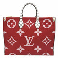 LOUIS VUITTON Monogram Giant OnTheGo GM Rouge Rose