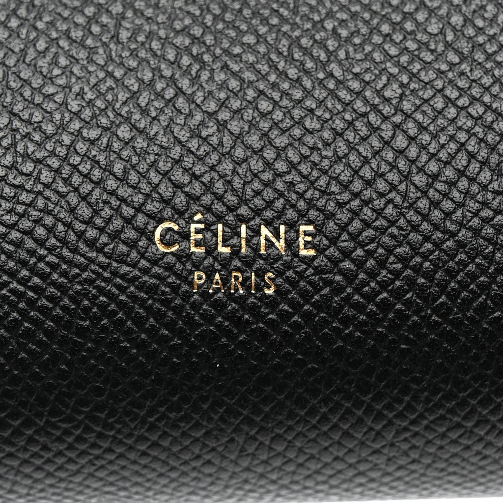 Grained Calfskin Nano Belt Bag Black