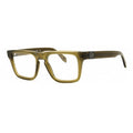 Palm Angels Eyeglasses Square Full Rim, Havana Frame and Clear Demo Lenses Lens PERJ007STYLE76000