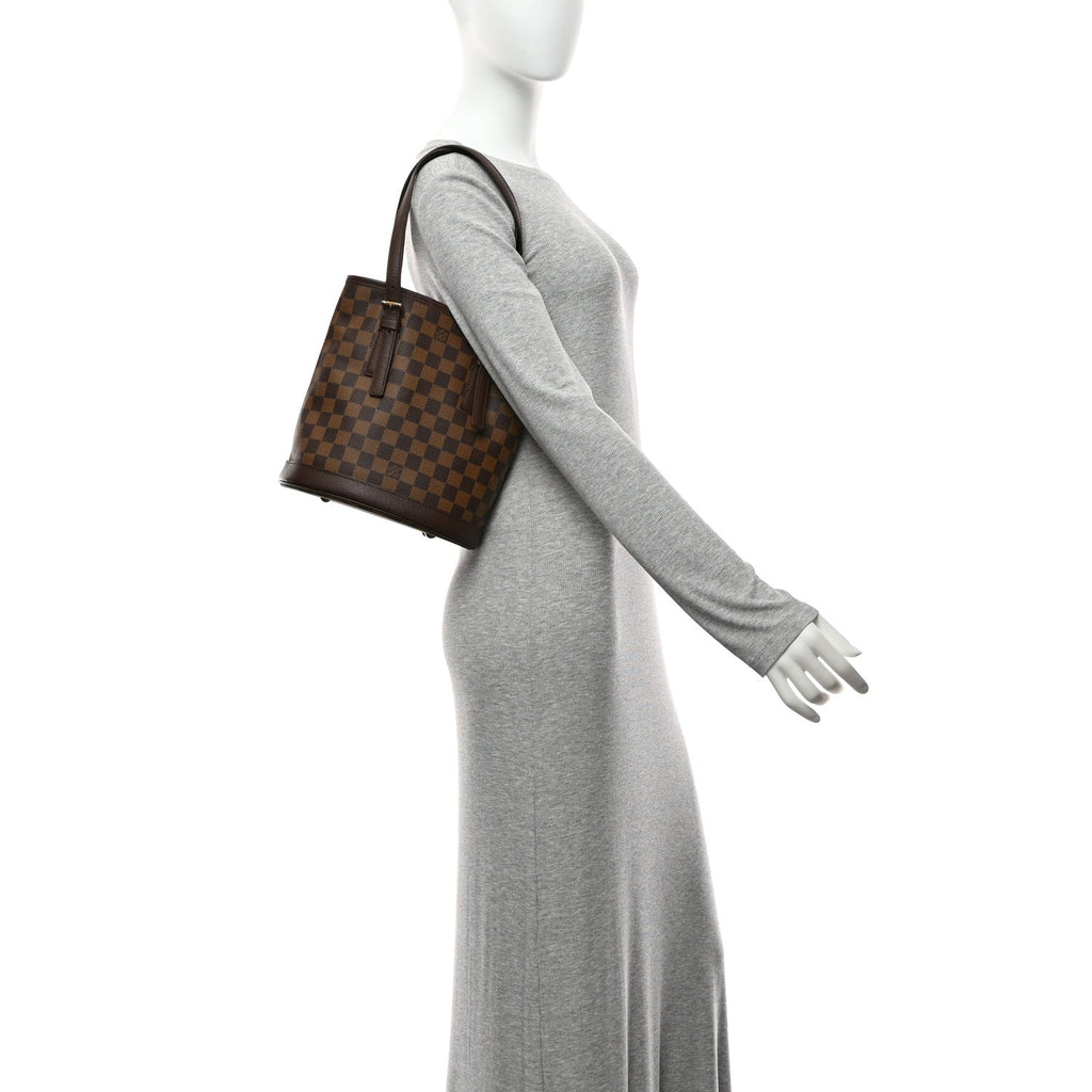 Damier Ebene Marais Bucket 23