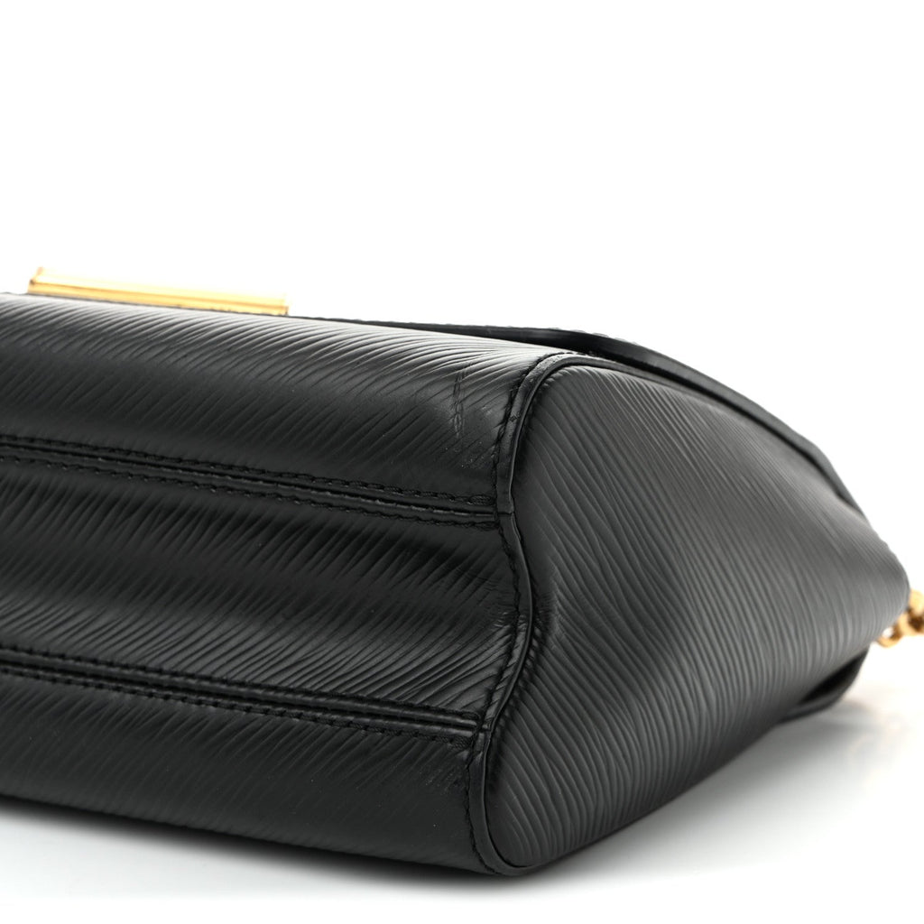 Epi Twist Shoulder Bag MM Black
