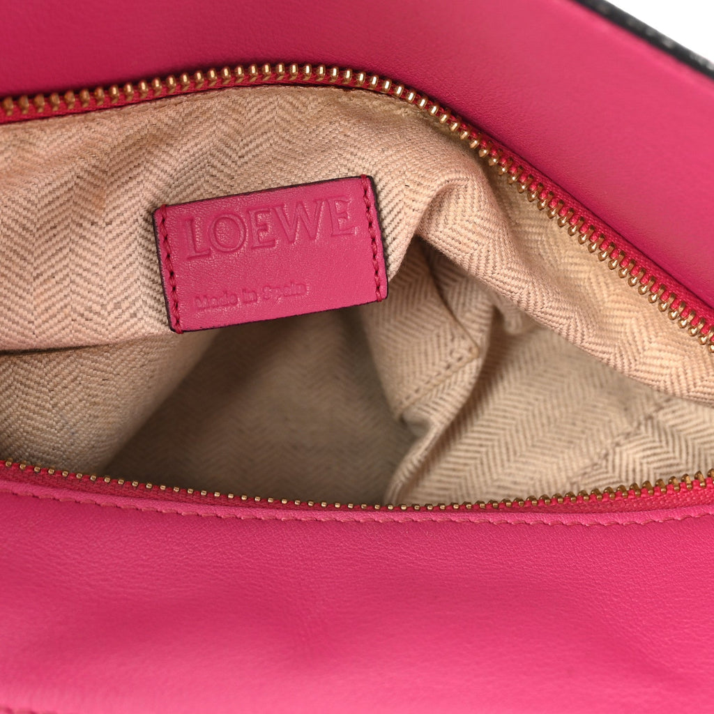 Calfskin Medium Puzzle Bag Fuchsia