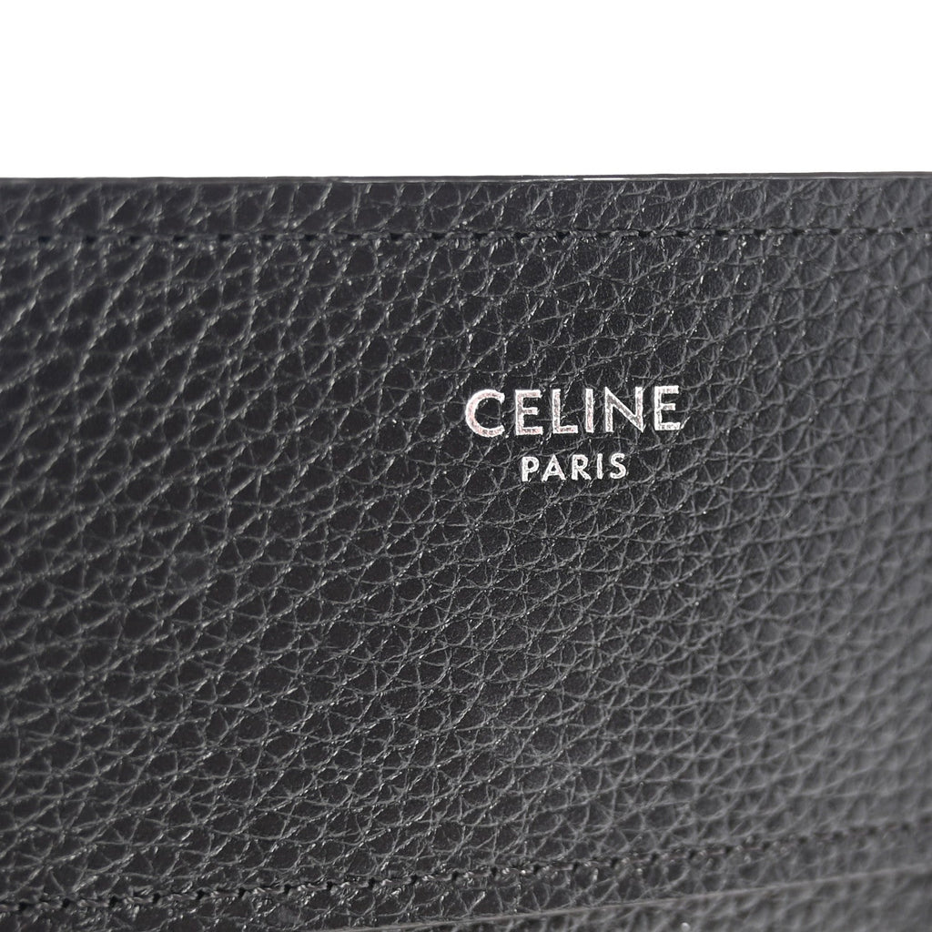 Drummed Calfskin Mini Luggage Black