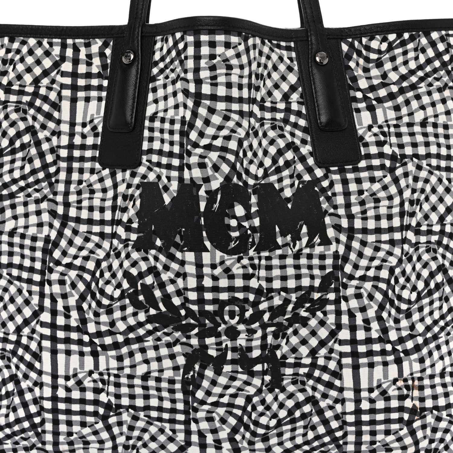 Visetos Large Liz Reversible Shopper Tote Black