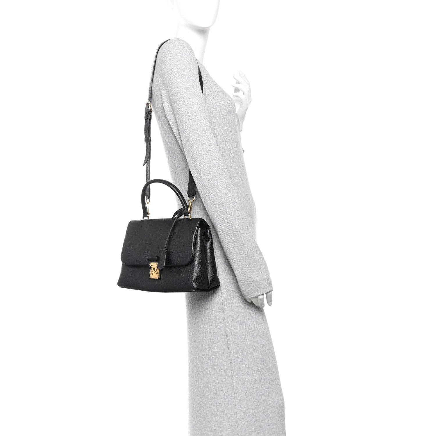 Empreinte Monogram Giant Madeleine MM Black