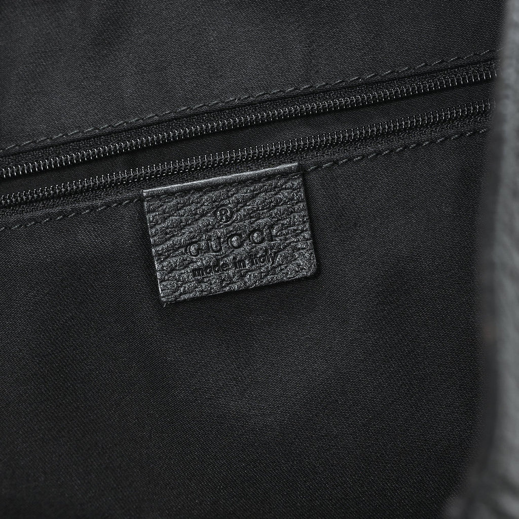 Monogram Large Abbey Tote Black