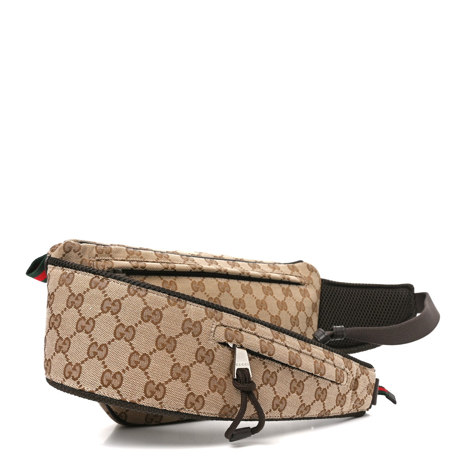 Monogram Large Belt Bag Beige Dark Brown
