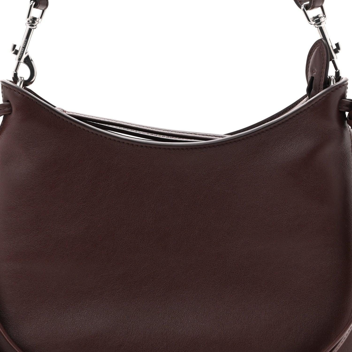 Soft Calfskin Small Gig Bag Cognac