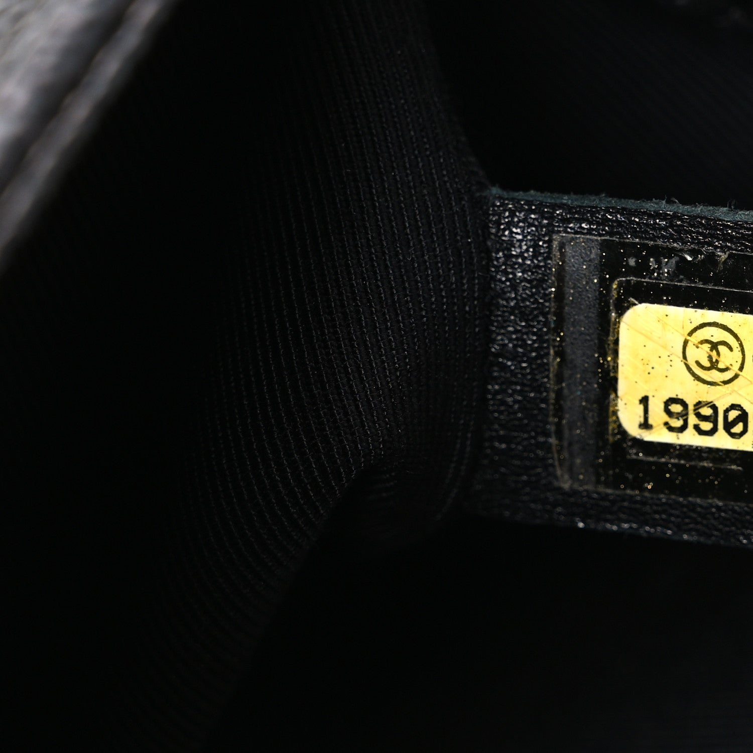 Caviar Quilted Small Boy Flap Black
