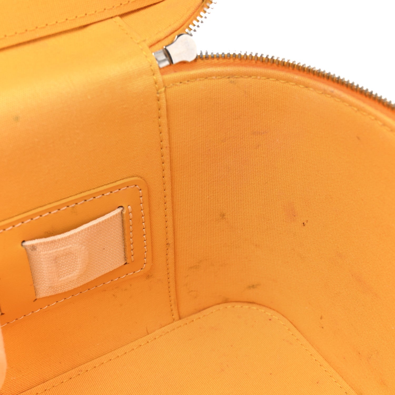 Goyardine Muse Vanity Case Yellow