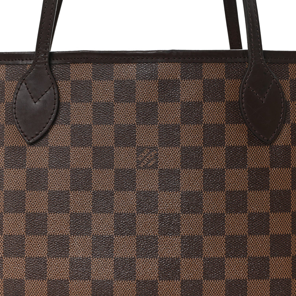 Damier Ebene Neo Neverfull MM Rose Ballerine