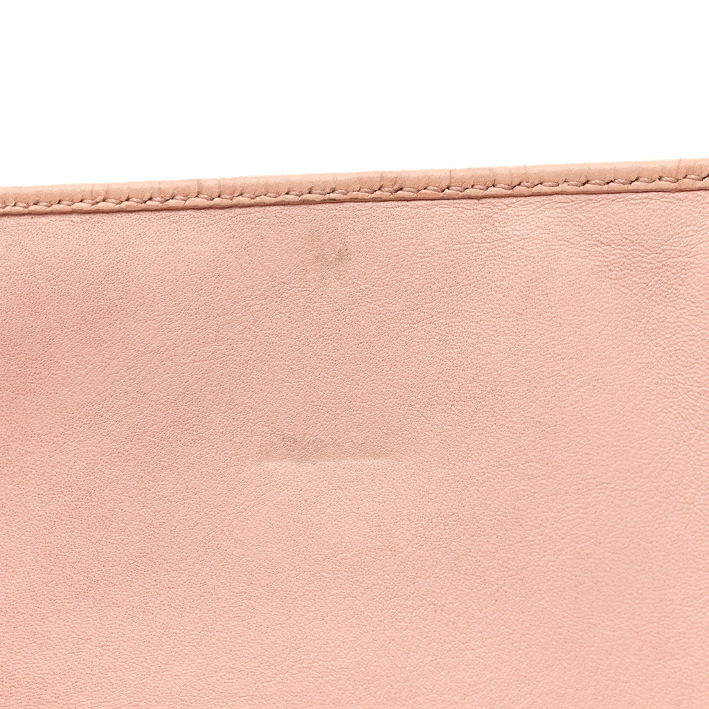 Guccissima Horsebit Clip Wallet Pink