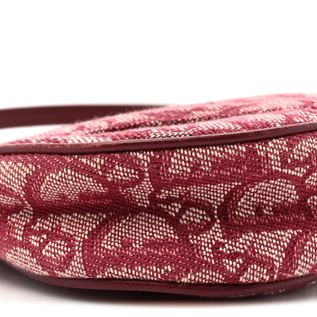 Monogram Mini Saddle Pochette Burgundy