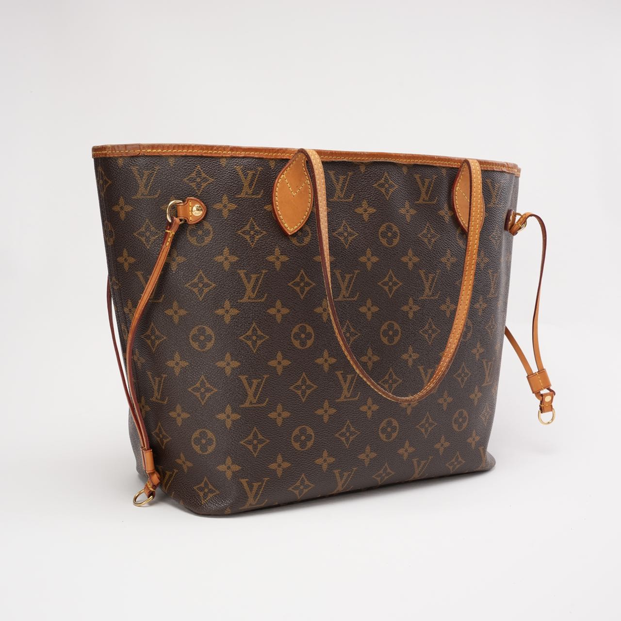 Louis Vuitton Monogram Neverfull MM Tote Bag 2014
