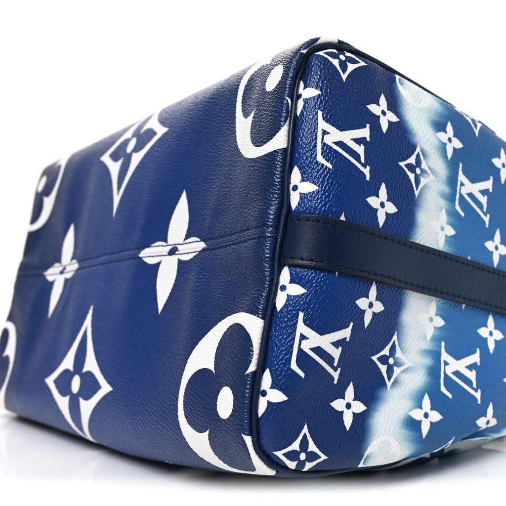 Monogram Escale Speedy Bandouliere 30 Blue