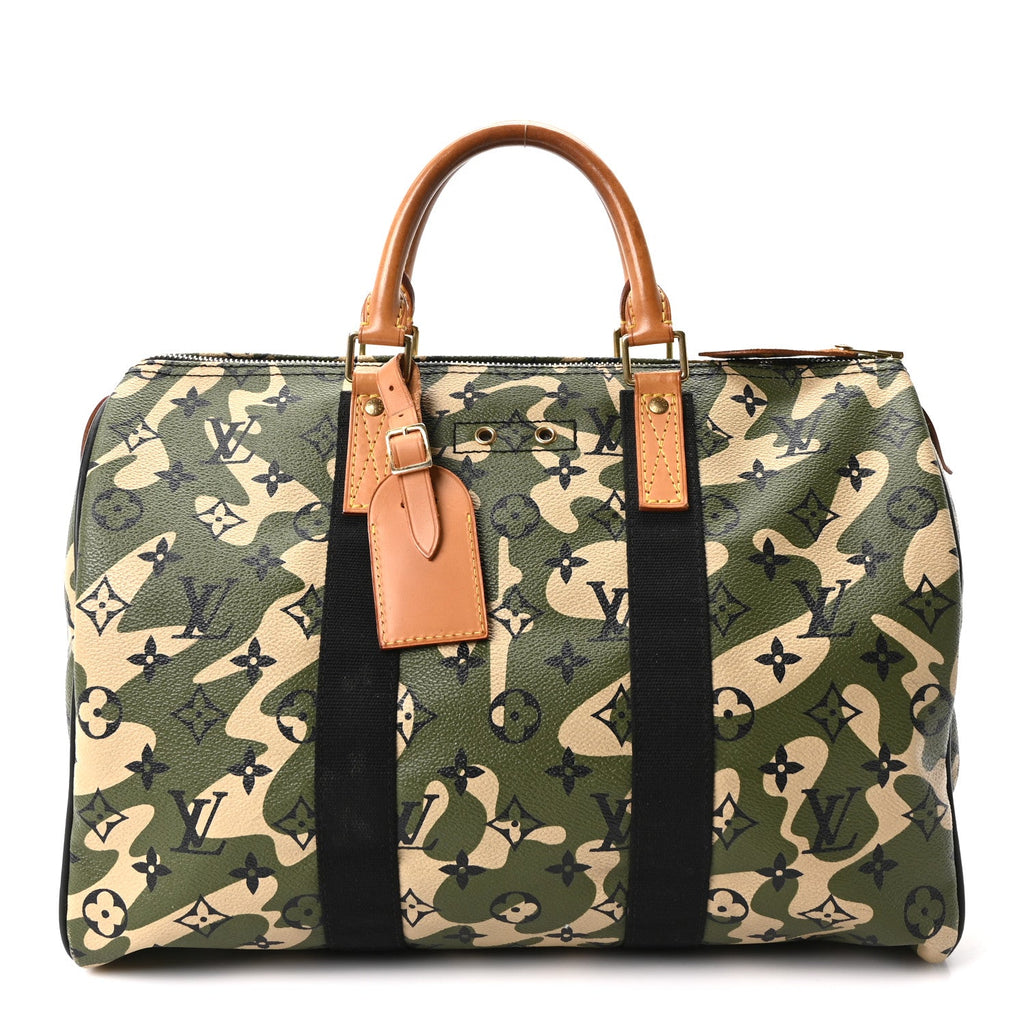 Monogram Camouflage Speedy 35