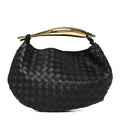 Nappa Intrecciato Sardine Bag Emerald Green
