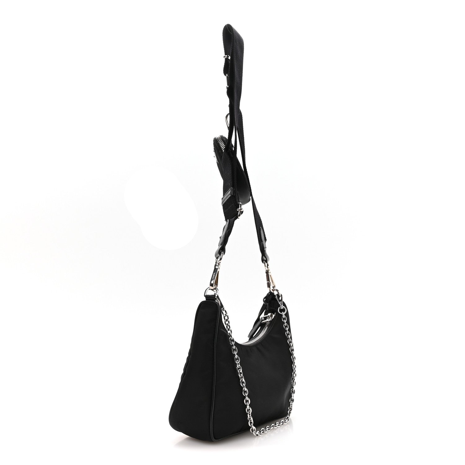 Nylon Re-Edition 2005 Shoulder Bag Black