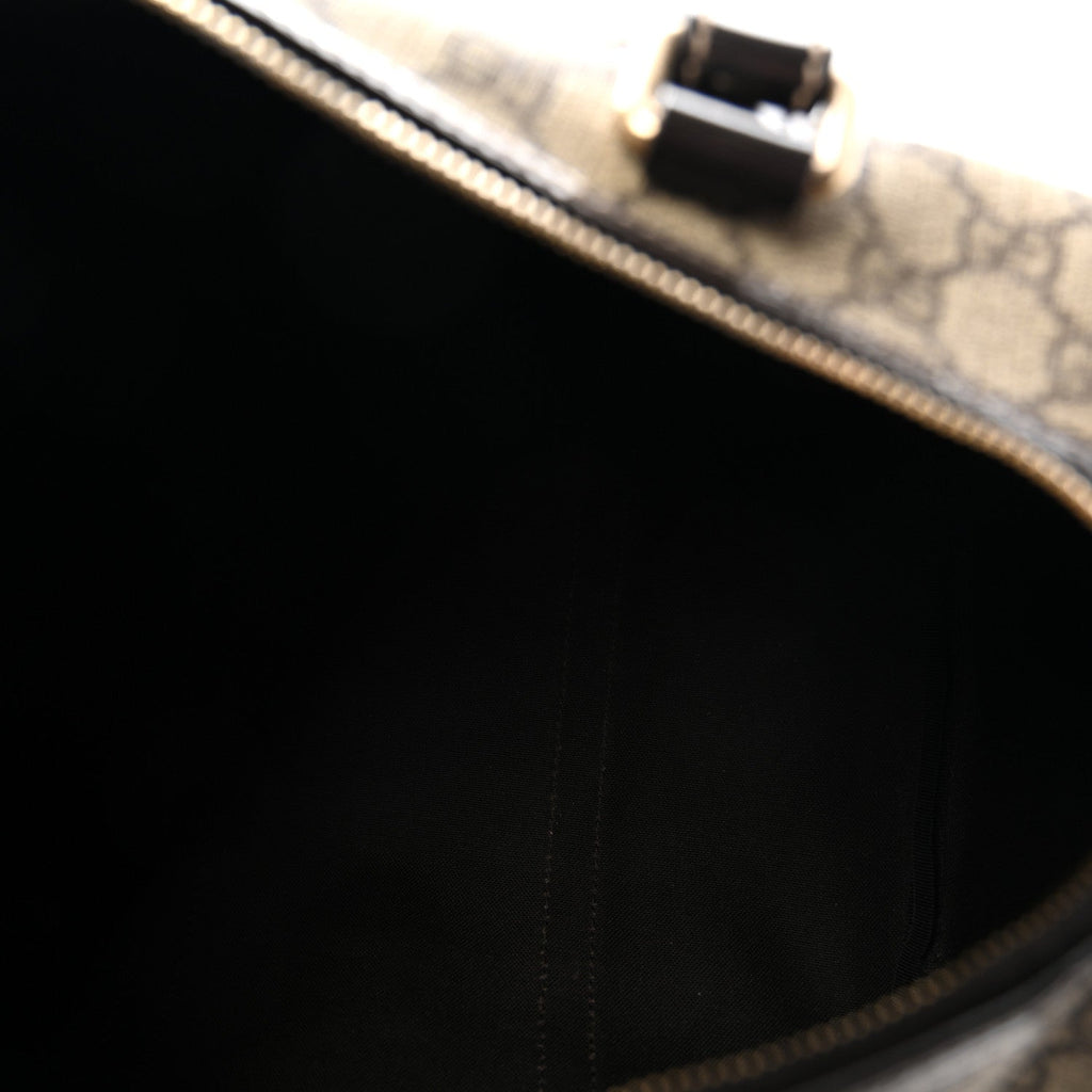 GG Plus Monogram Medium Joy Boston Dark Brown