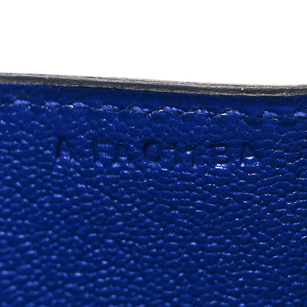 Chevre Mysore Medor 23 Clutch Bleu Hydra Electric Blue