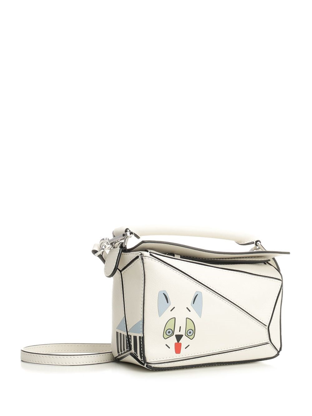 Loewe Women Mini "Puzzle Futurist Cat" Bag