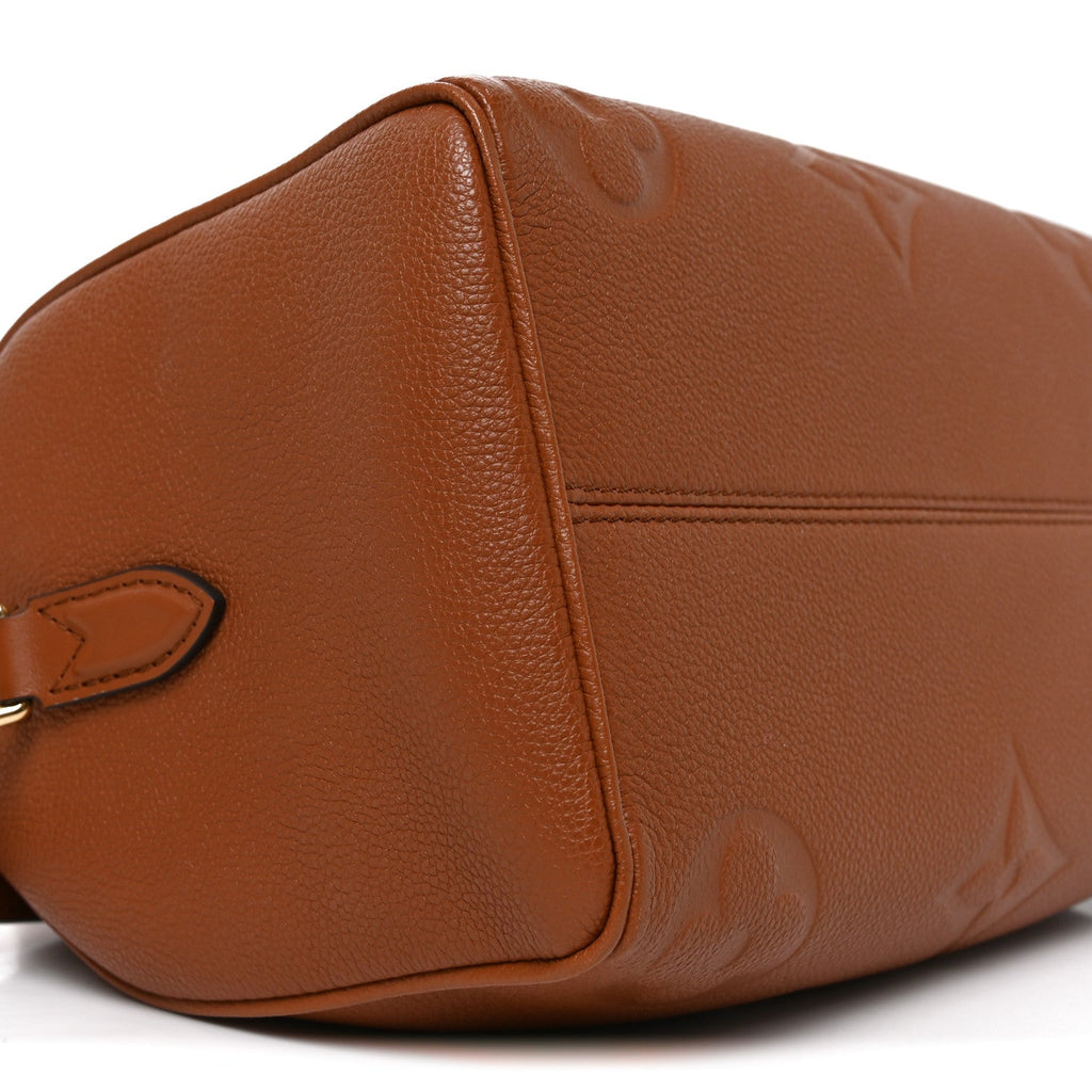 Empreinte Monogram Giant Speedy Bandouliere 25 Cognac