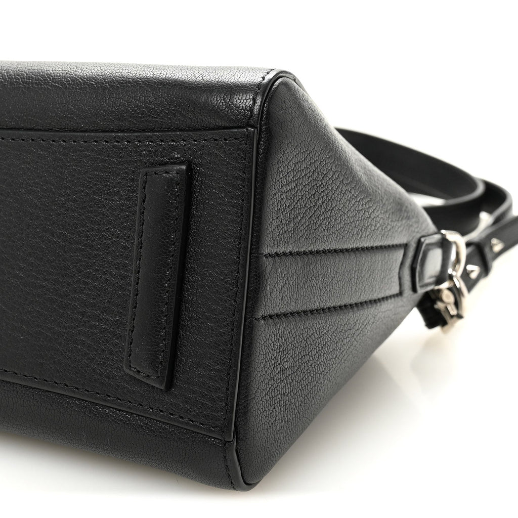 Sugar Goatskin Mini Antigona Black