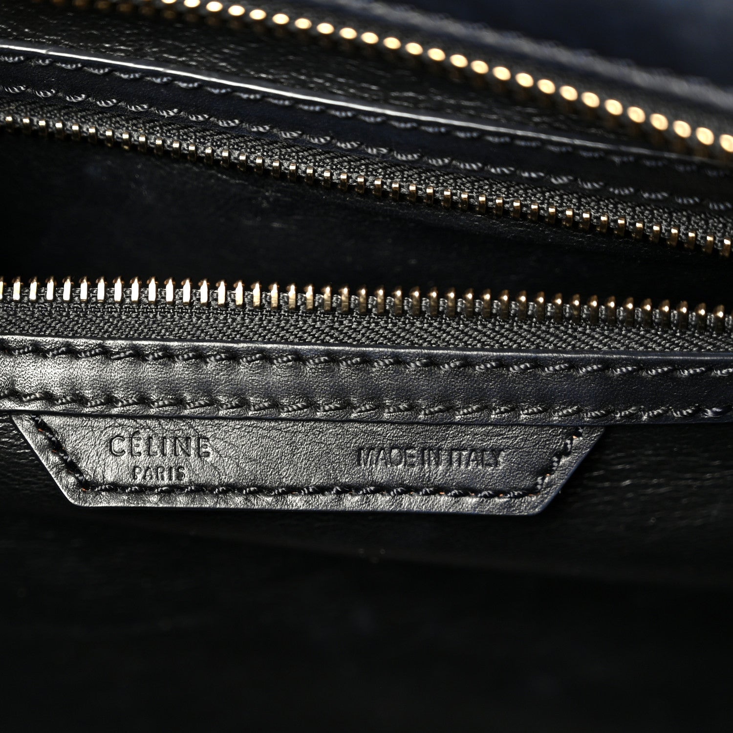 Smooth Calfskin Mini Luggage Black