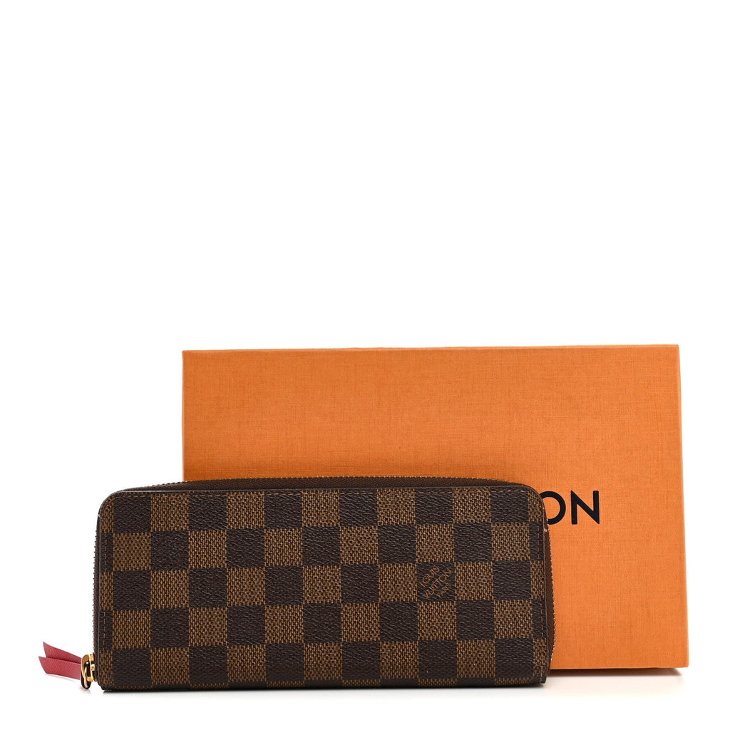 Damier Ebene Clemence Wallet