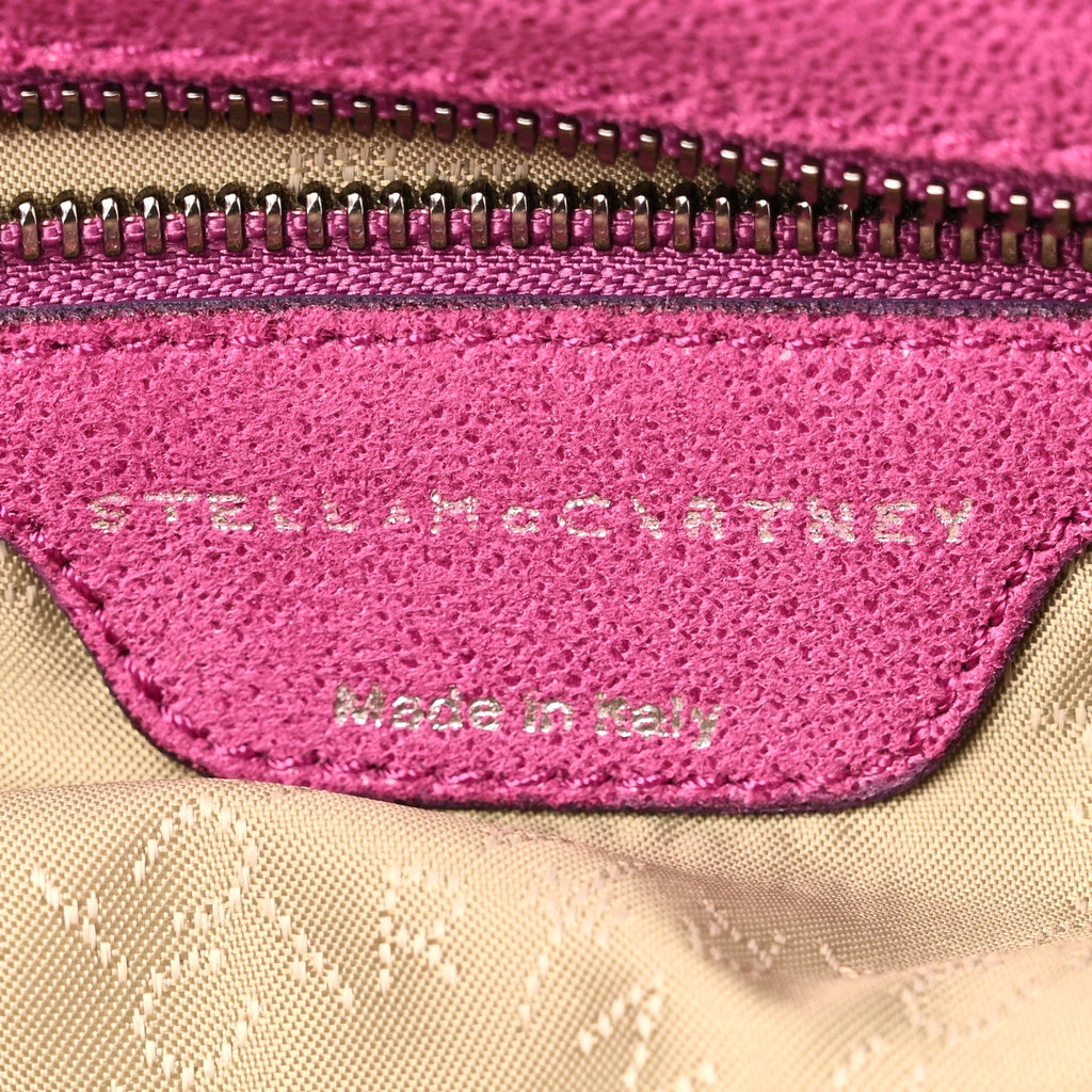 Shaggy Deer Small Falabella Tote Pink