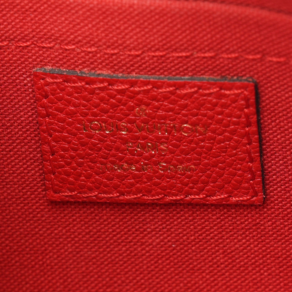 Monogram Pallas Clutch Cherry