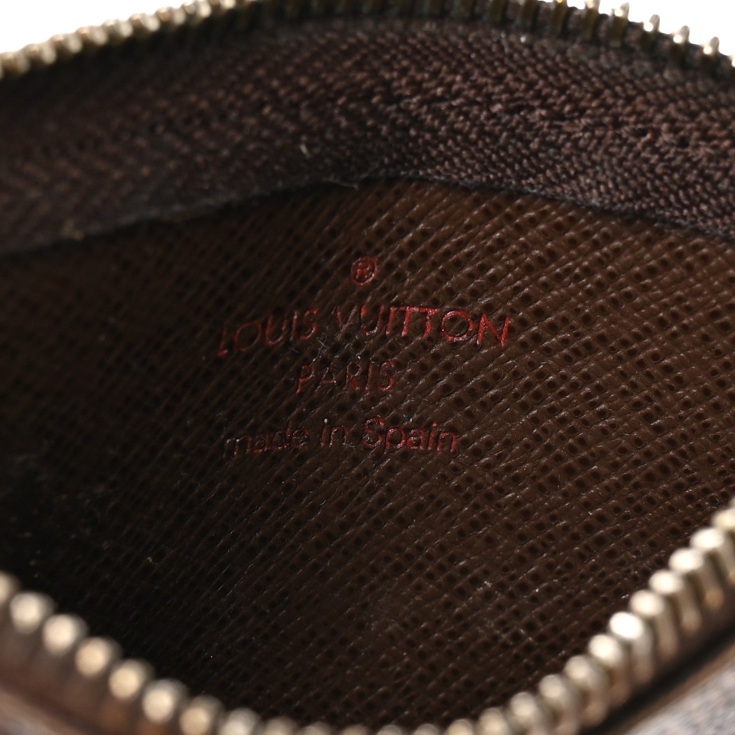 Damier Ebene Key Pouch