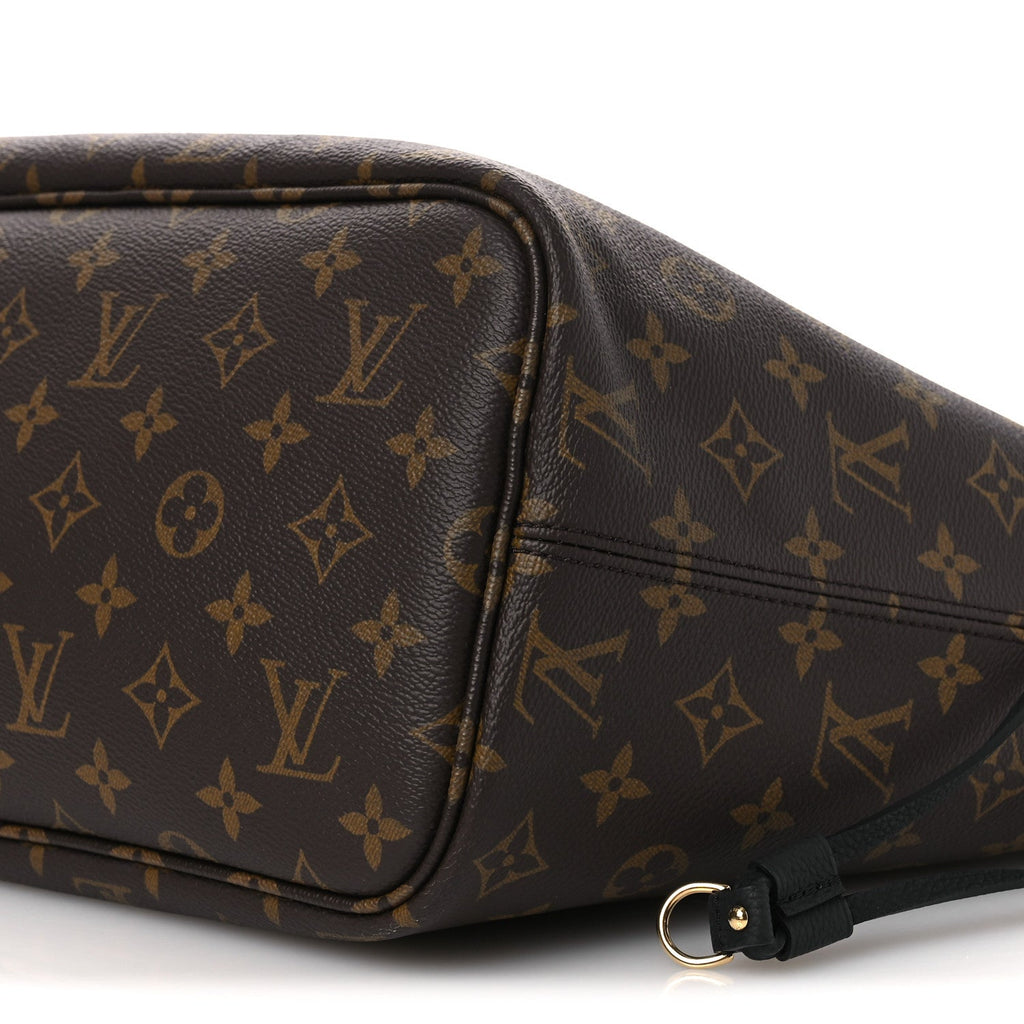 Monogram Calfskin Neo Neverfull Inside Out MM Black