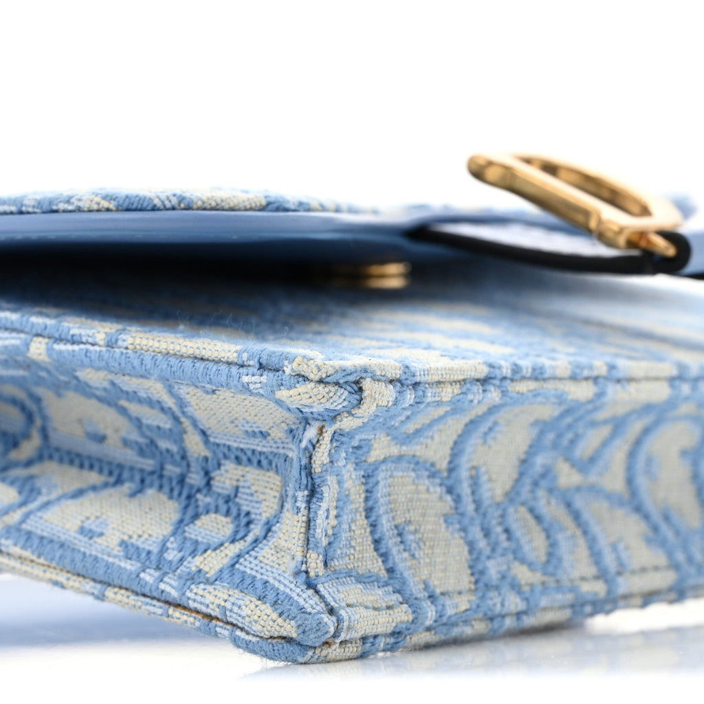 Oblique Saddle Belt Bag Cornflower Blue