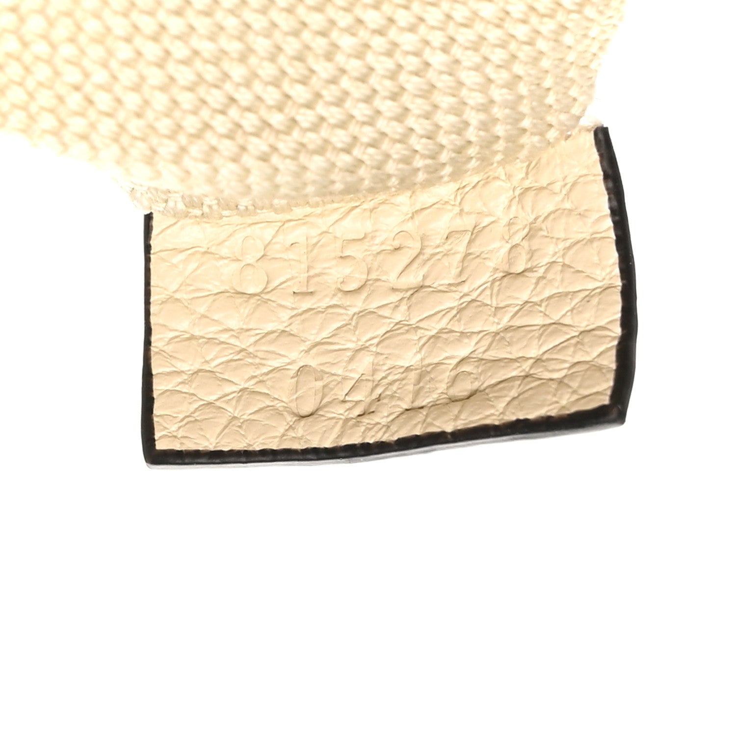 GG Grainy Calfskin Emblem Super Mini Shoulder Bag Ivory
