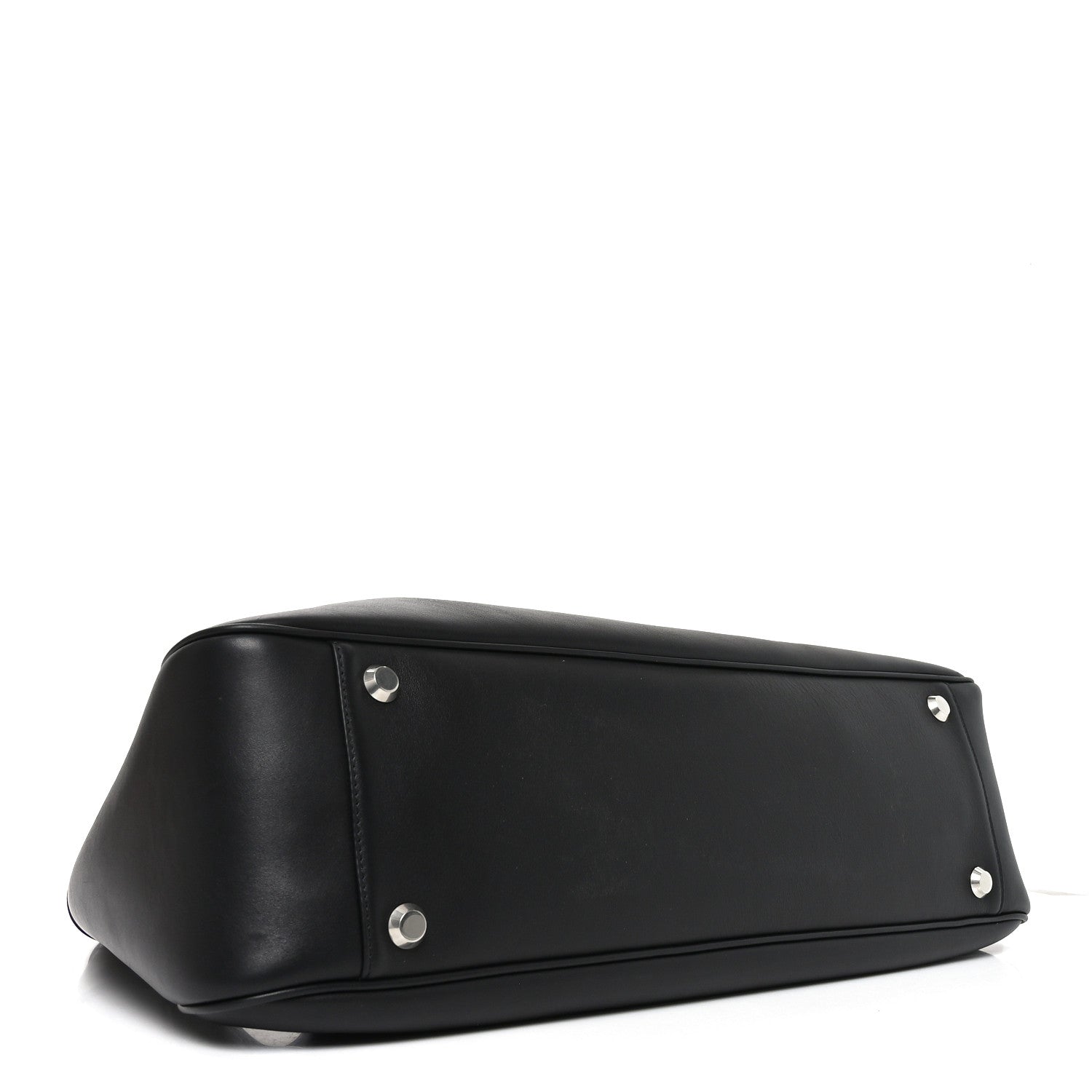 Smooth Calfskin Medium Bel Air Shoulder Bag Black