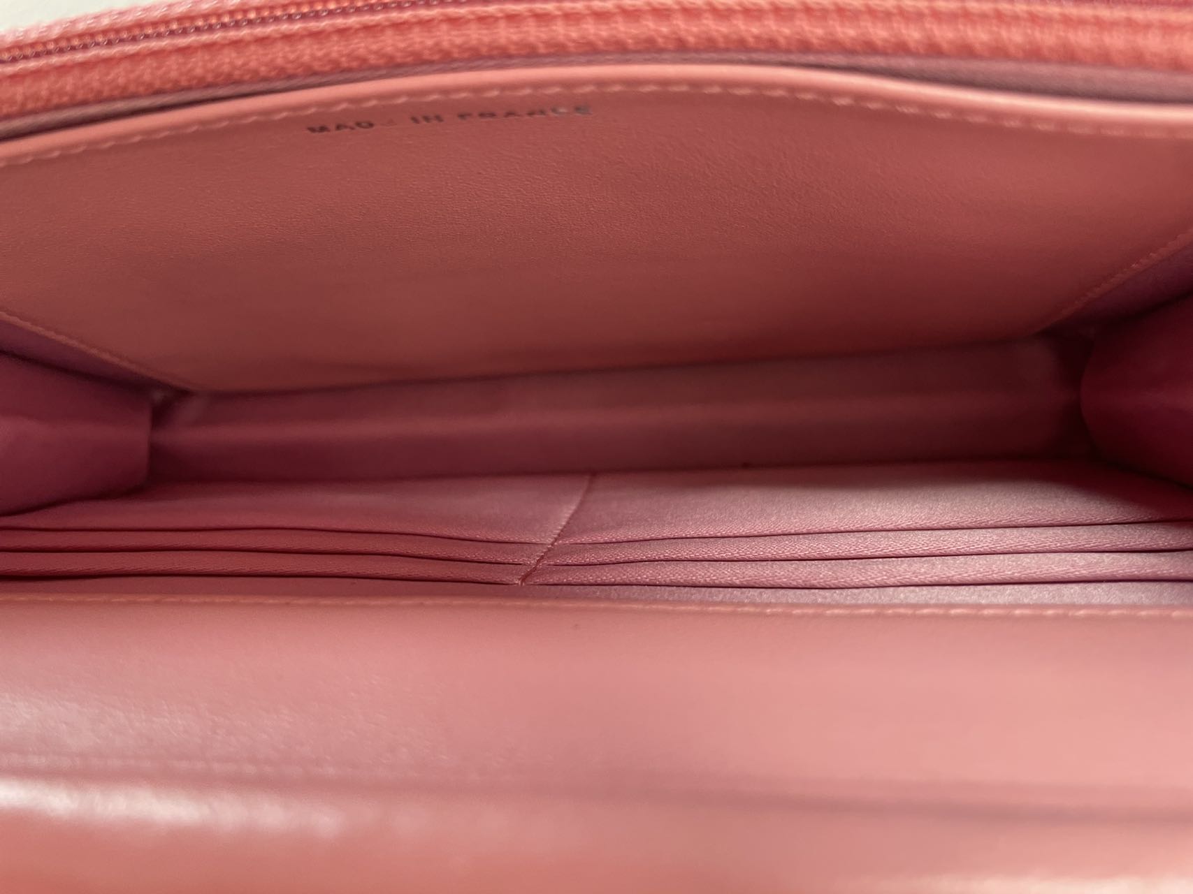 Chanel Timeless Camellia Wallet On Chain (WOC) Lamb Pink
