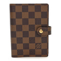 Damier Ebene Small Ring Agenda Cover