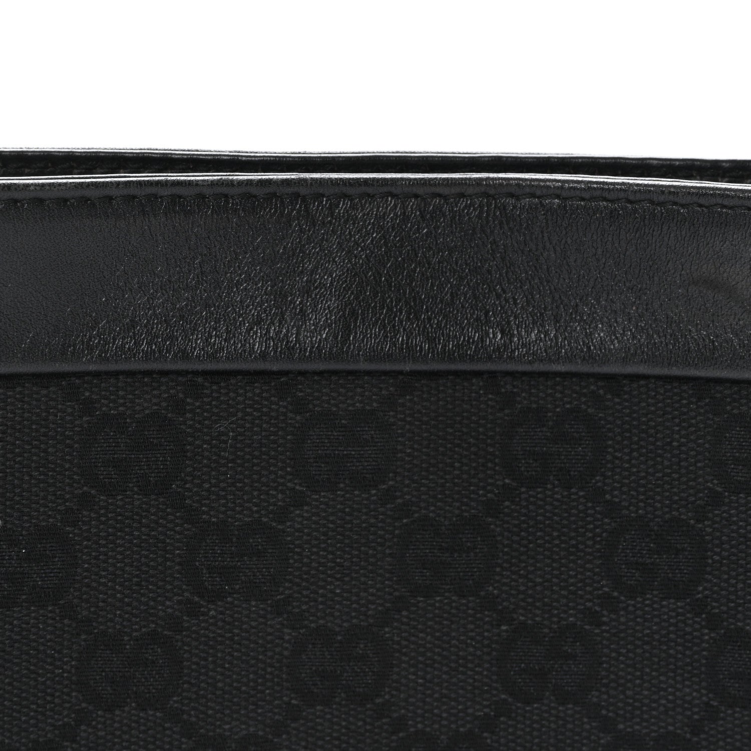 Monogram Shoulder Bag Black