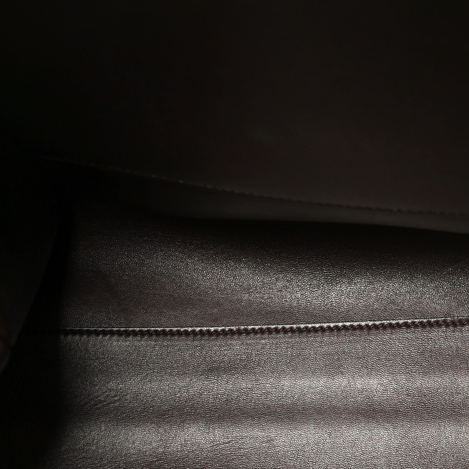 Matte Grained Calfskin India 15.75 Wood Brown