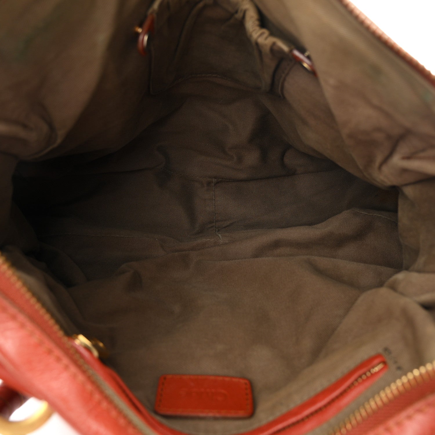 Calfskin Medium Marcie Satchel Brown Delight