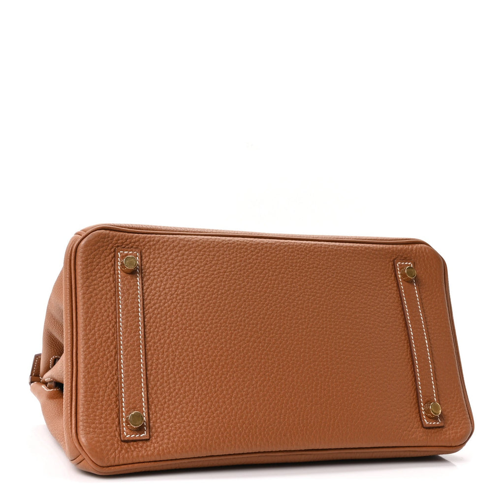 Togo Birkin 30 Gold