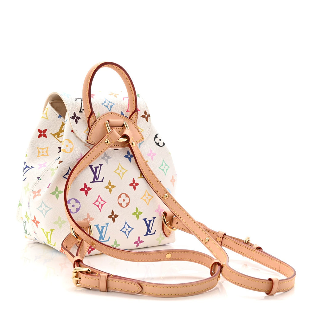 LV X TM Monogram Multicolor Venice Backpack White