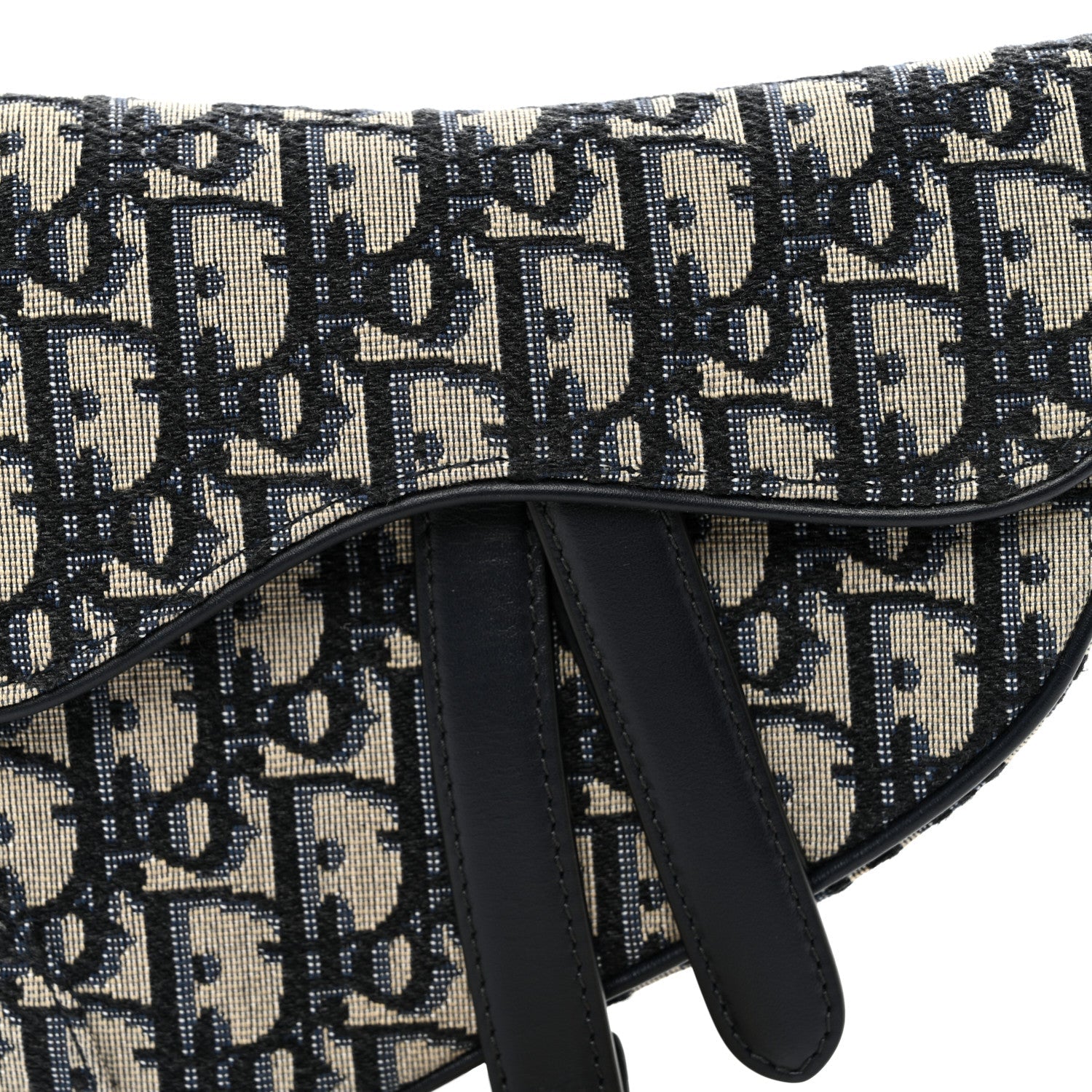 Oblique Mini Saddle Bag Blue