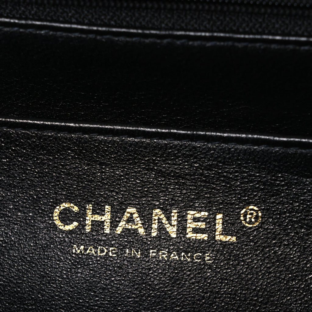 Caviar Jumbo Single Flap Black