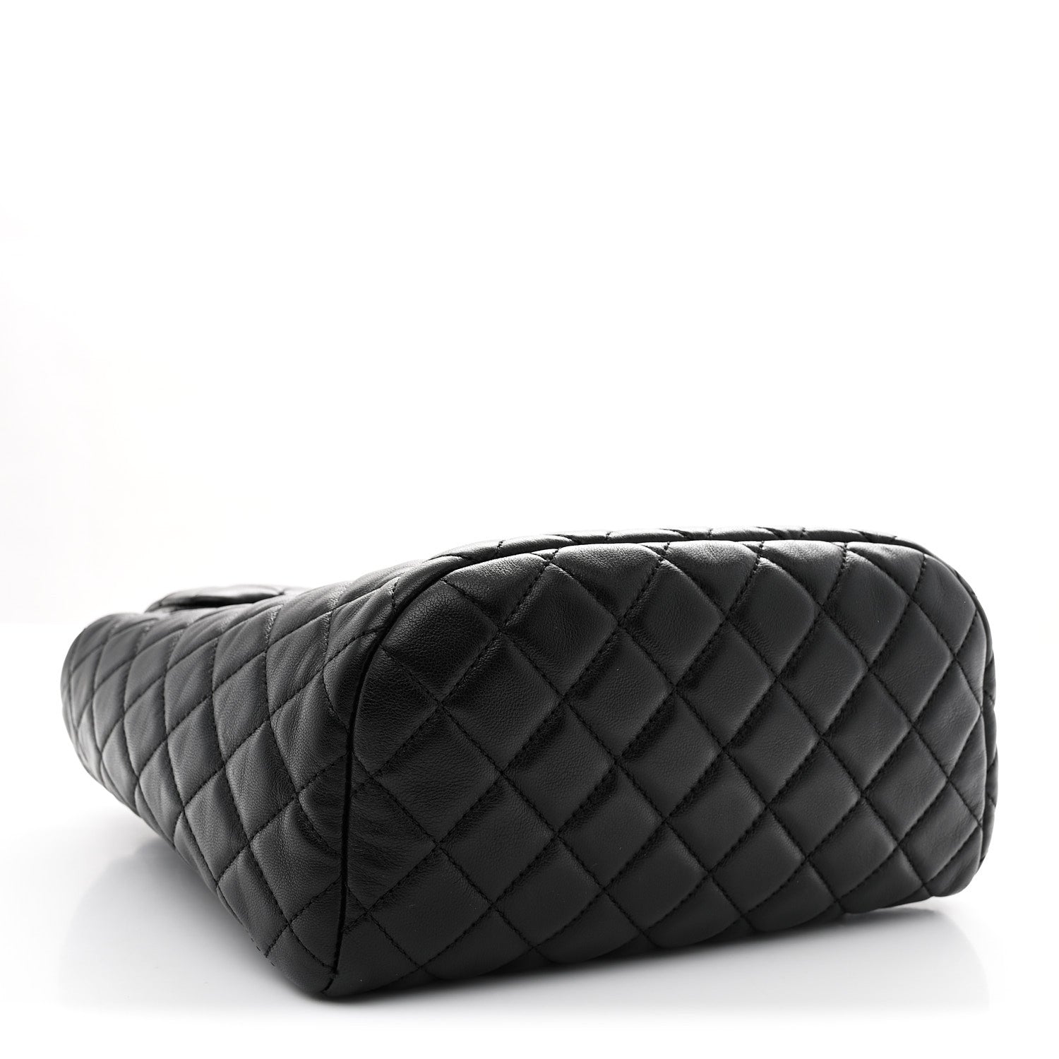 Lambskin Quilted Small Urban Spirit Backpack Black