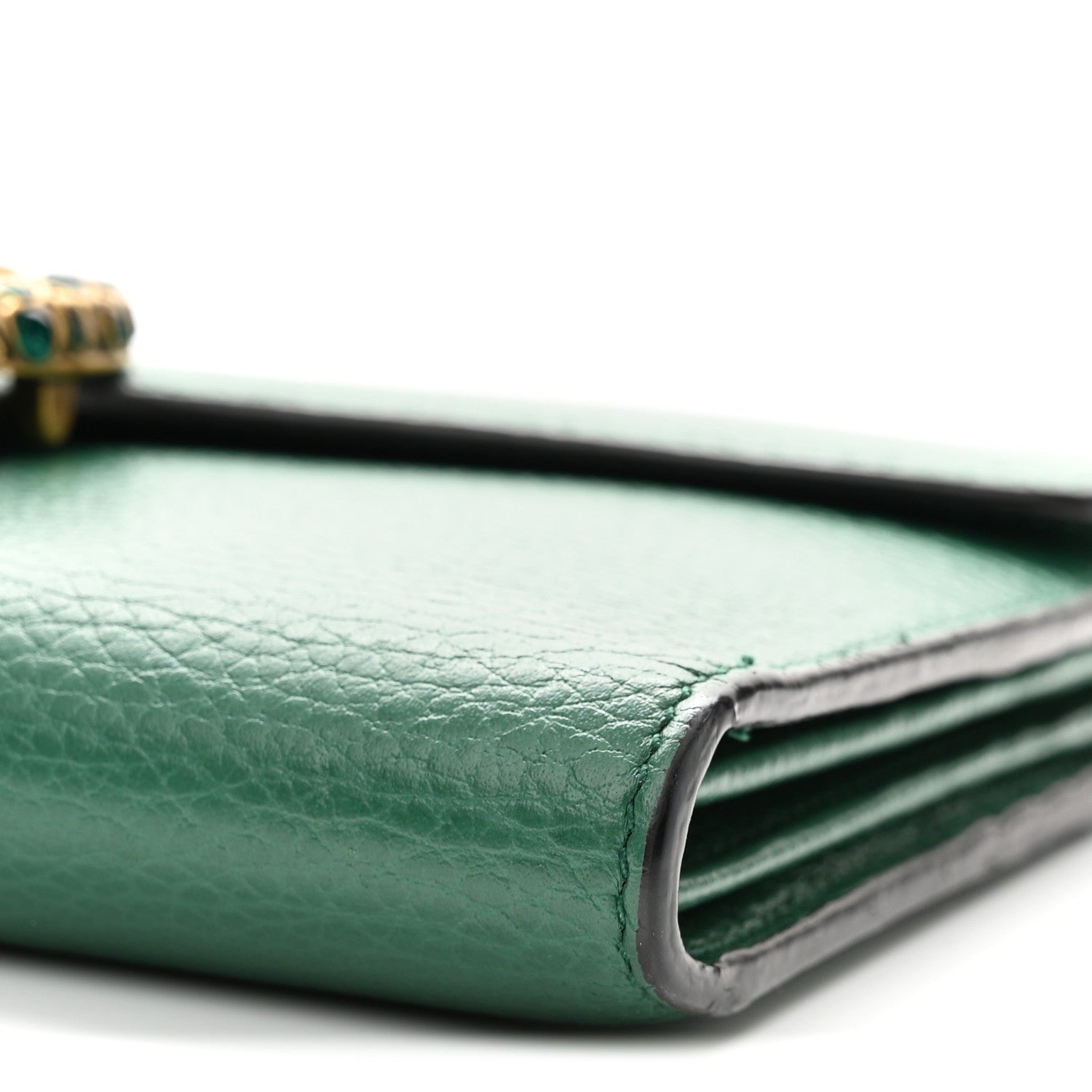Calfskin Mini Dionysus Chain Wallet Emerald