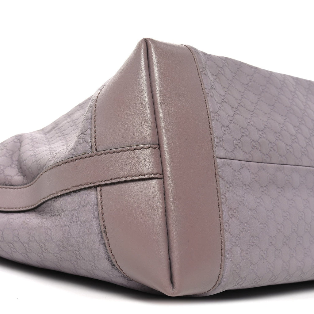 Microguccissima Medium Craft Tote Lilac