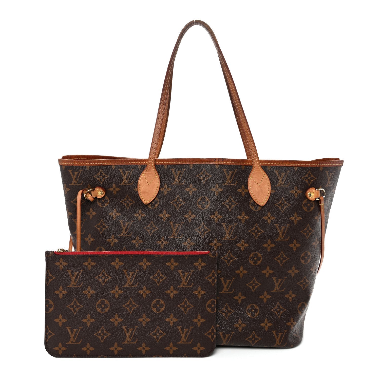 Monogram Neo Neverfull MM Cherry